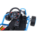 Elektrická motokára Tornado Drift - modrá